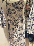 printed pants/flash