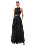 Floral Lace Crop Top