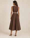 The Siena Linen Dress
