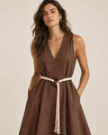 The Siena Linen Dress