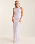 The Lilac Sequin Gown
