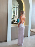 The Lilac Sequin Gown