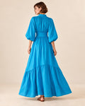 The Azure Riviera Dress