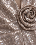 The Rosette Sequin Jumpsuit