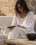 The Portofino Linen Blouse