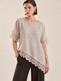 The Midnight Lace Blouse