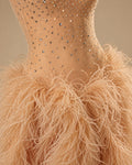 The Amara Feather Gown
