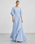 Celeste Draped Maxi Dress