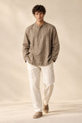 Capri Heavy Linen Tee