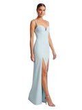 Chain-Strap Bustier Bodycon Maxi Dress