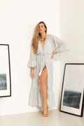 hermione frill maxi kimono