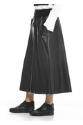 leather skirt
