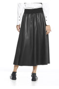 leather skirt