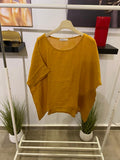 Linen Gauze Top Short