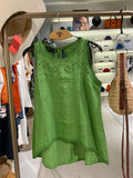 linen blouse/flash