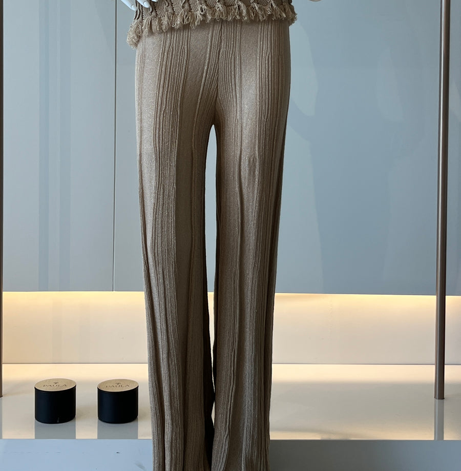 Trouser Gold Lurex