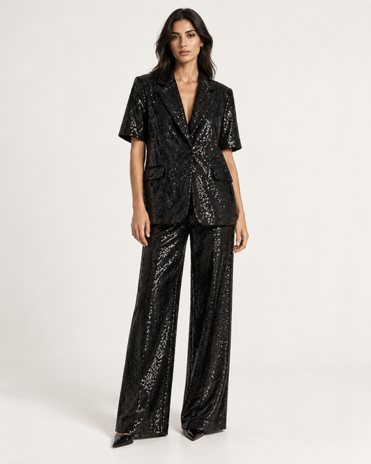 The Noir Sequin Set