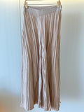 set trouser large leg plated