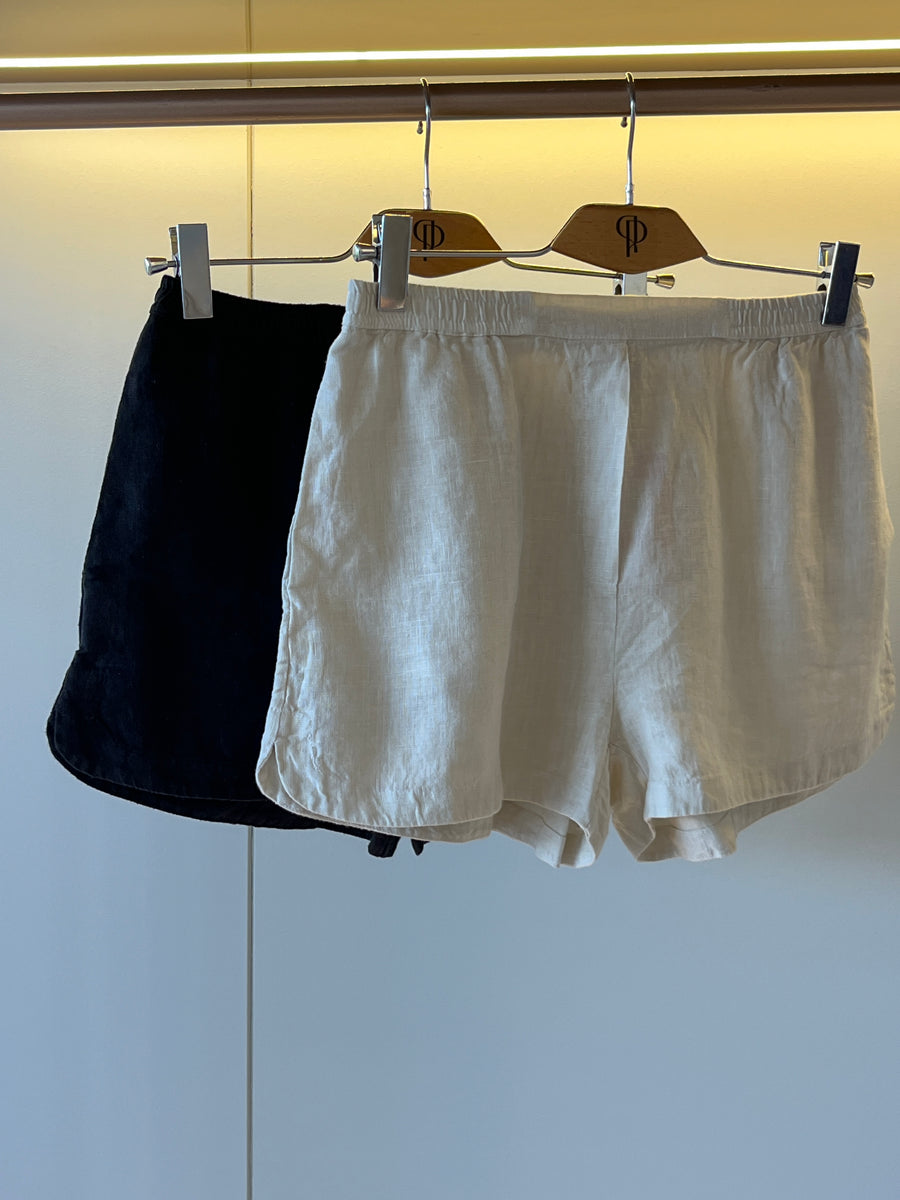 linen shorts
