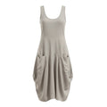 linen dress — paula pj020