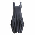 linen dress — paula pj020