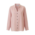 linen shirt v with button