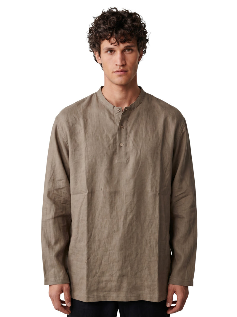 Capri Heavy Linen Tee