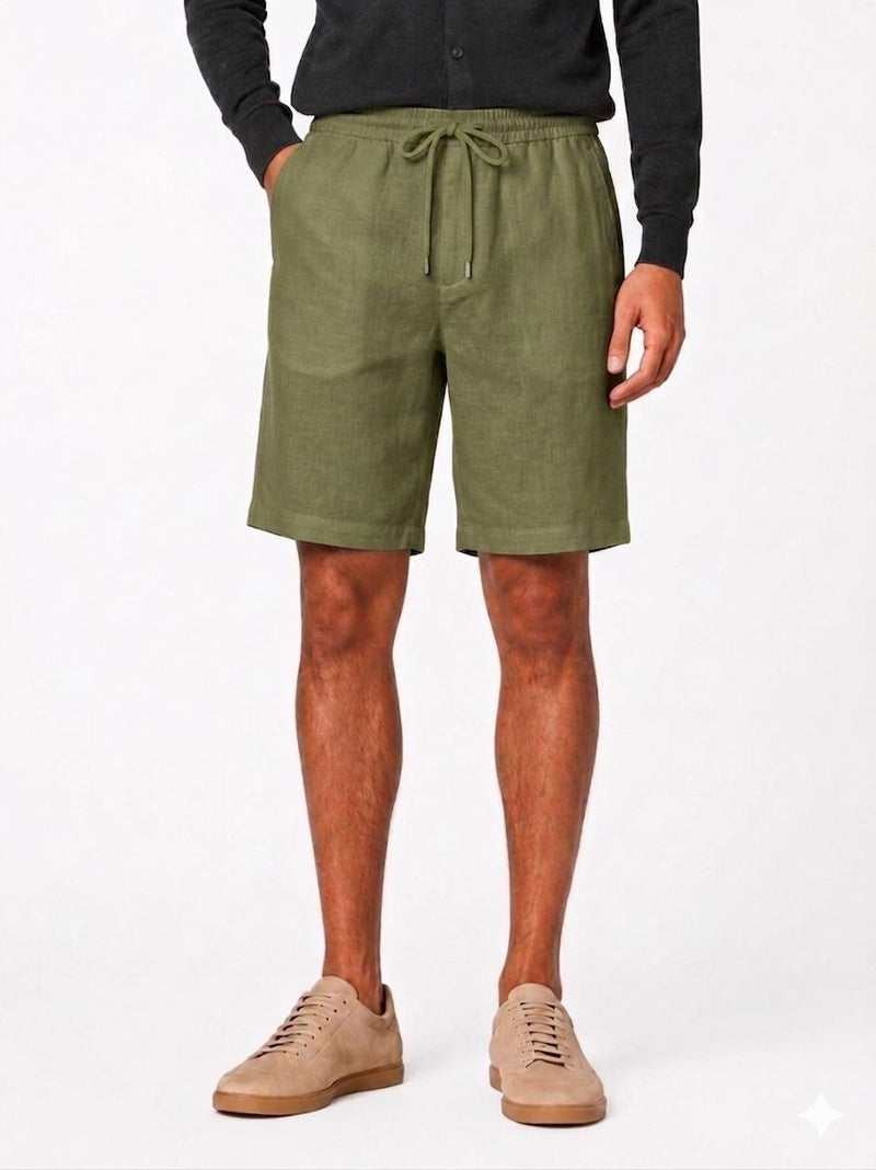 Relaxed Drawstring Shorts