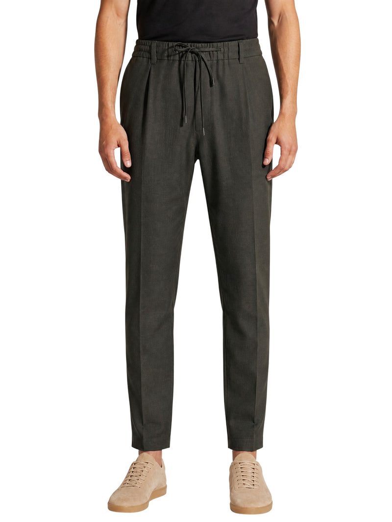 Tapered Drawstring Trousers