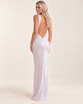 The Lilac Sequin Gown
