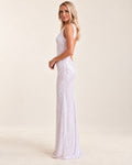 The Lilac Sequin Gown