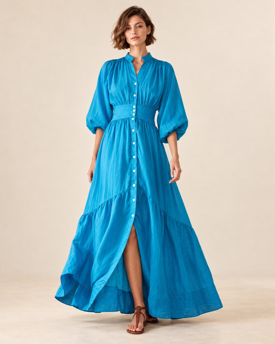 The Azure Riviera Dress