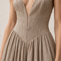 The Sienna Pleated Dress