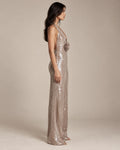 The Rosette Sequin Jumpsuit