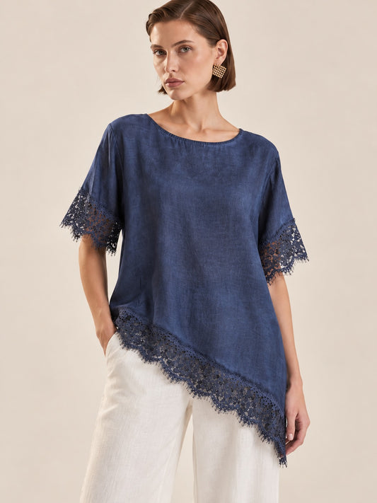 The Midnight Lace Blouse