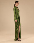 The Olive Knot Shirt Dress