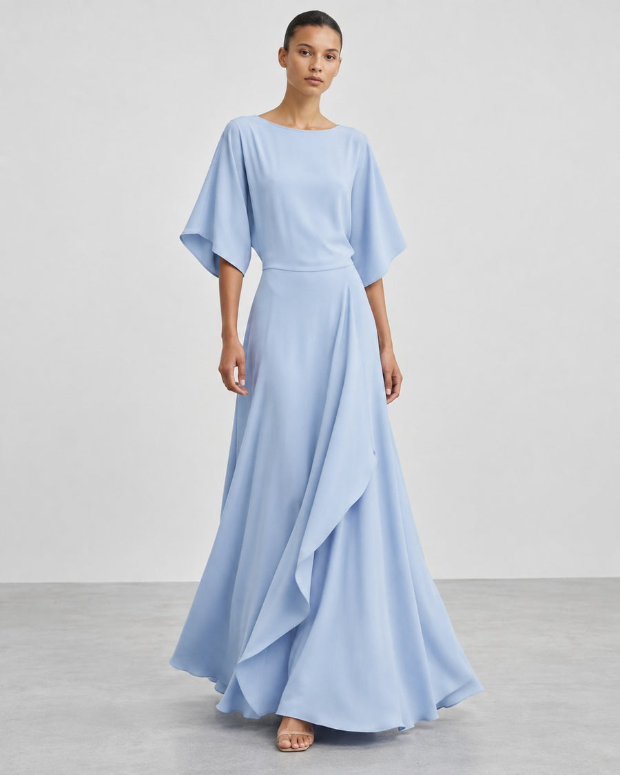 Celeste Draped Maxi Dress