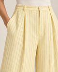 The Noir Pinstripe Trousers