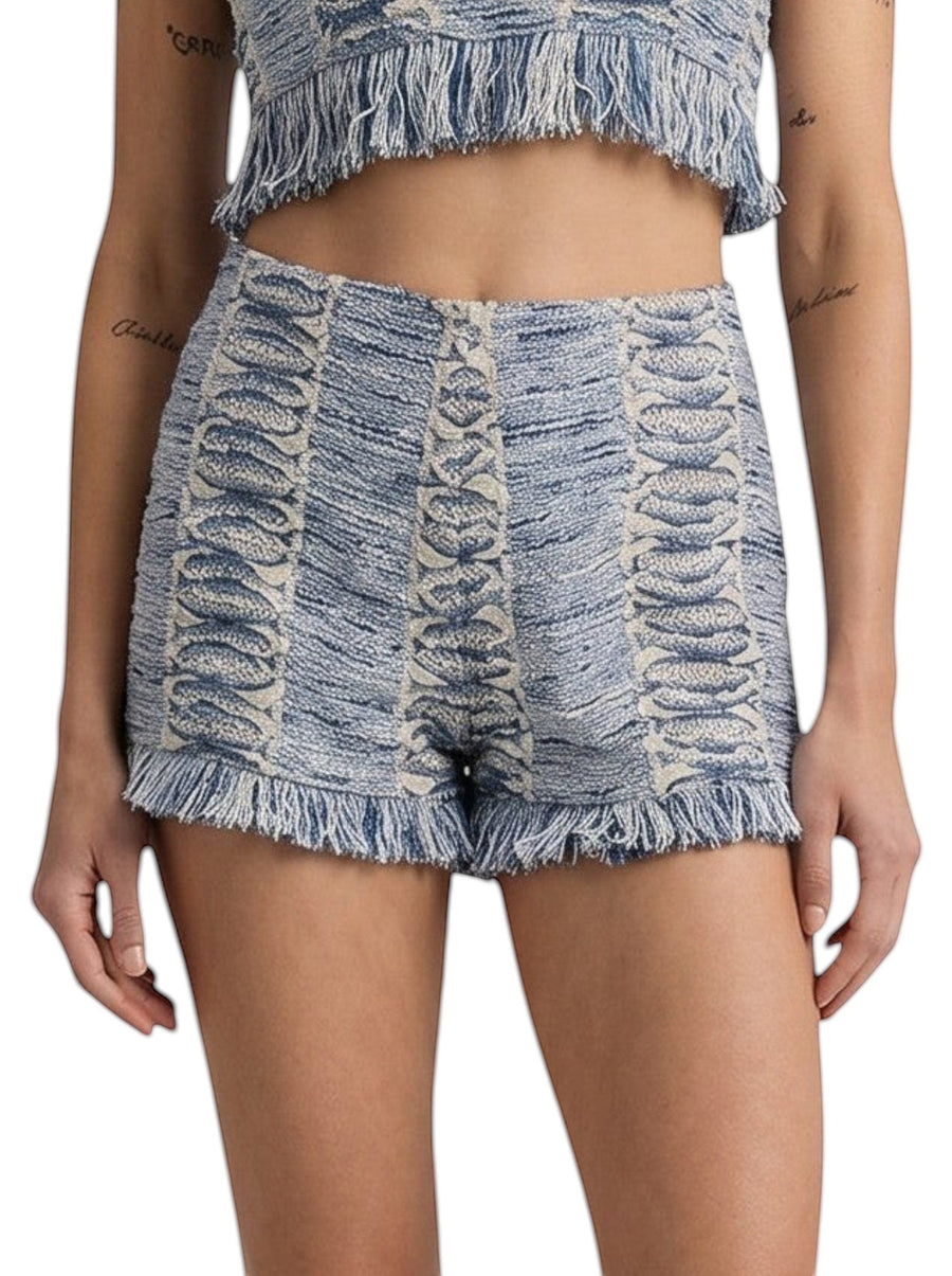 Fringe Woven Shorts