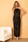 Aelia lace maxi dress
