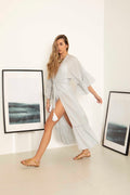 hermione frill maxi kimono