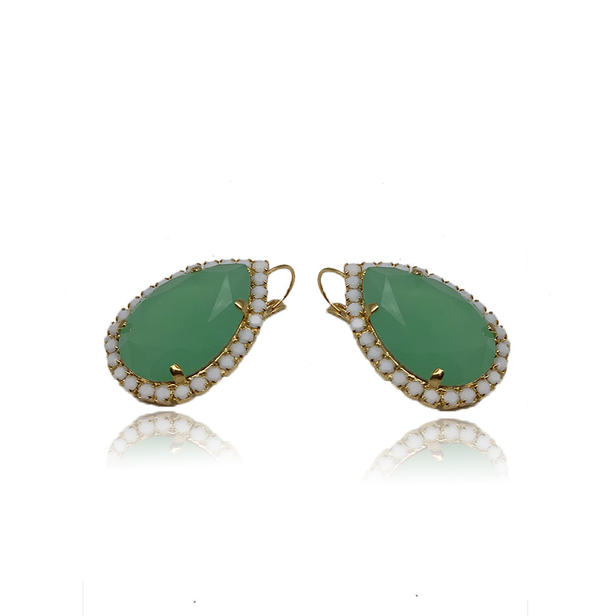 Green Earrings