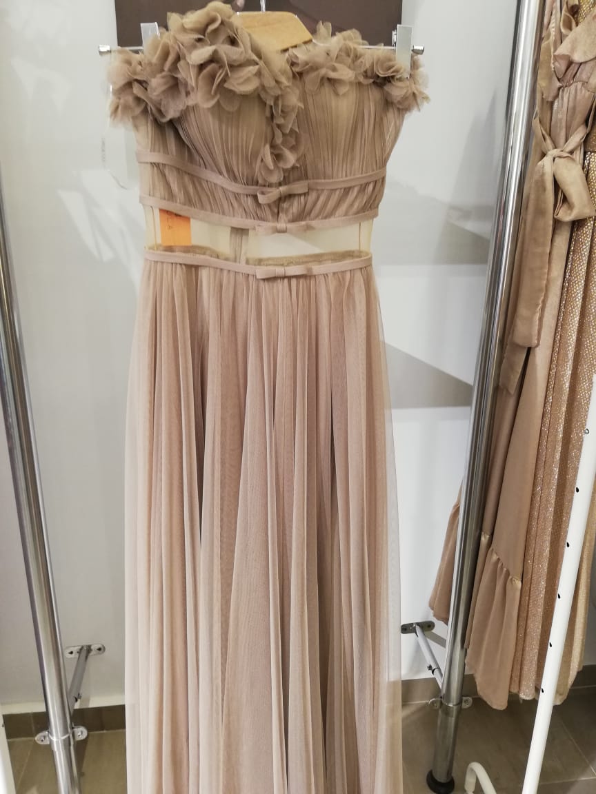 Beige Dress