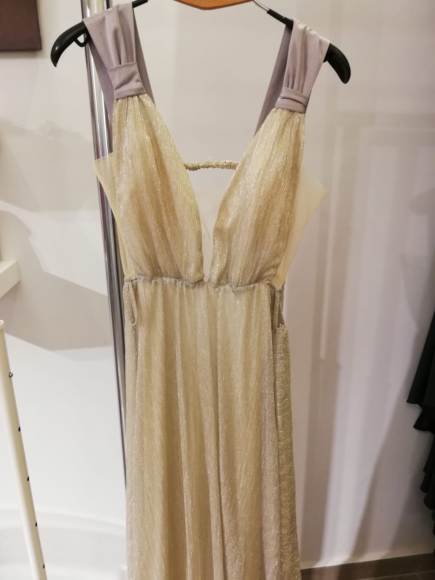 light gold dress