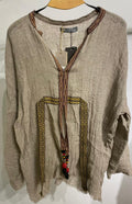 Linen Tunic With Trims